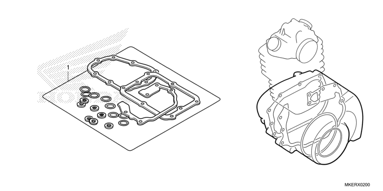 EOP-2 Dichtung Satz B CRF 250 Bj 2020