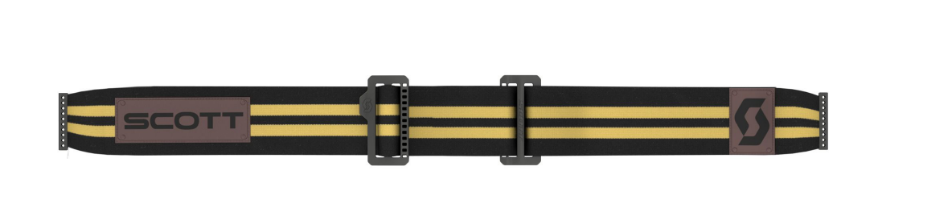 SCOTT 89X ERA BRILLE black/beige / silver chrome verspiegelt