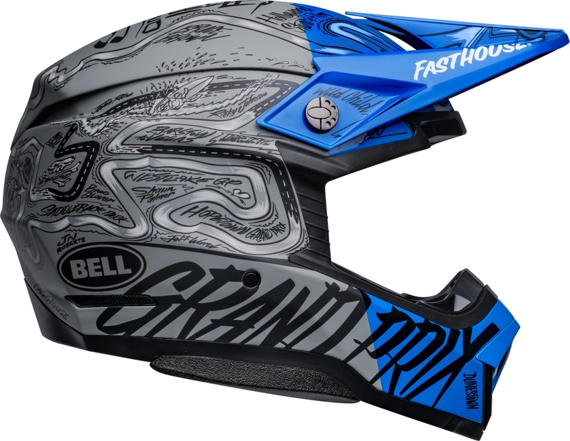 BELL Moto-10 Spherical Helm Fasthouse DID -XL-