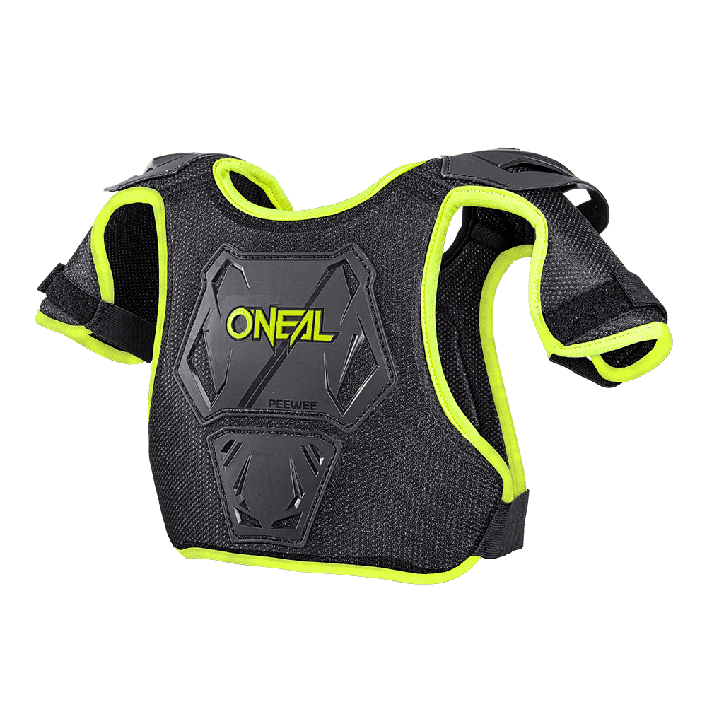 O'NEAL PEEWEE CHEST GUARD NEON YELLOW XS/S