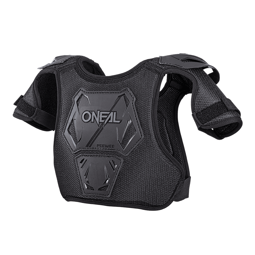 O'NEAL PEEWEE CHEST GUARD BLACK M/L