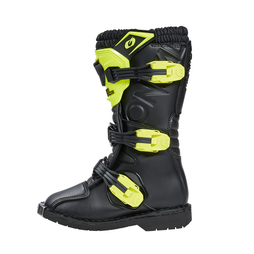 O'NEAL RIDER PRO YOUTH BOOT NEON YELLOW -36-