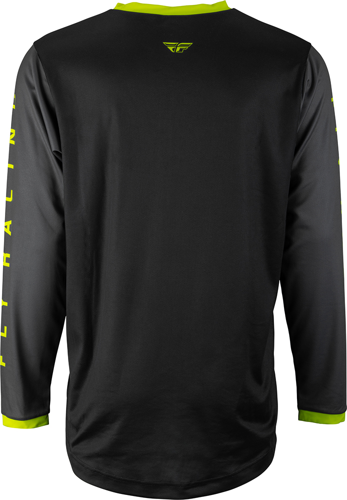 Fly MX-Jersey F-16 Black/Grey/Hi-Vis -3XL-