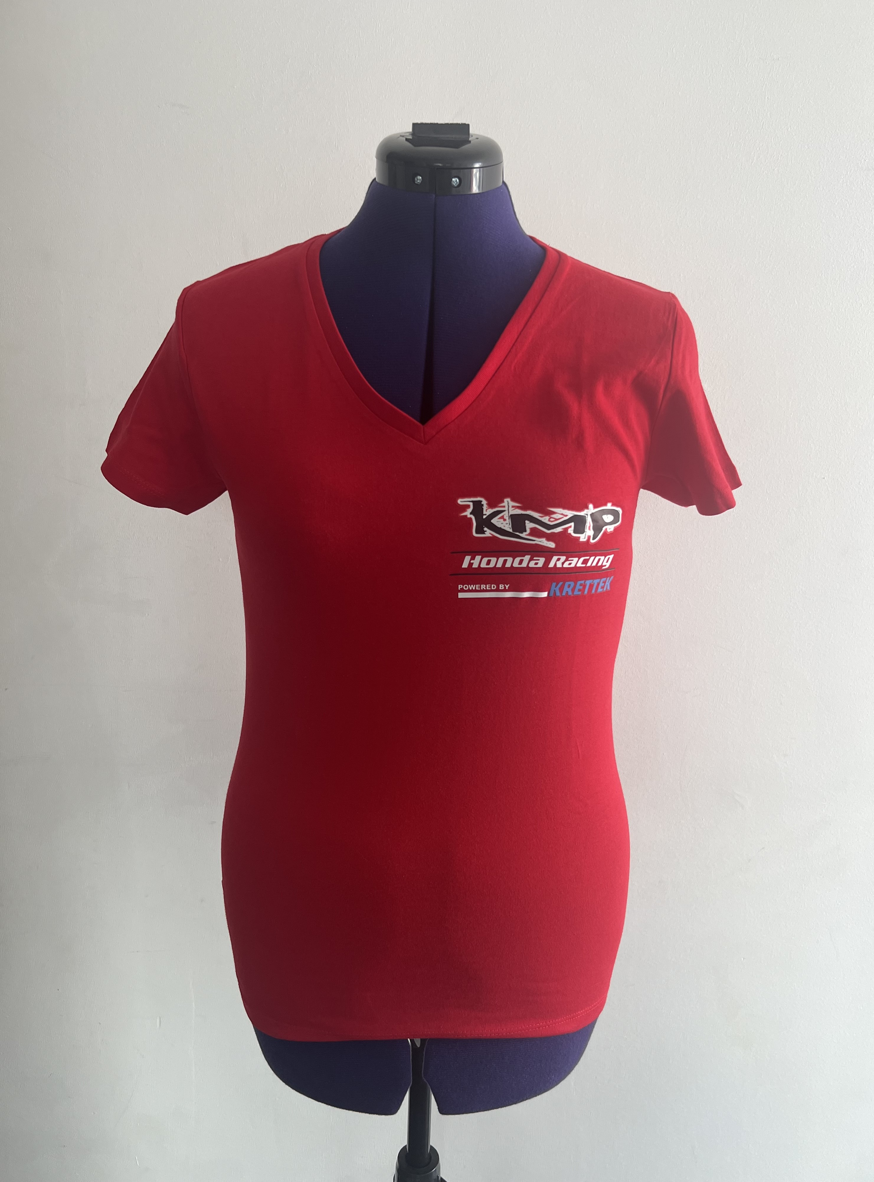 KMP Krettek Damen T-Shirt - rot -XL