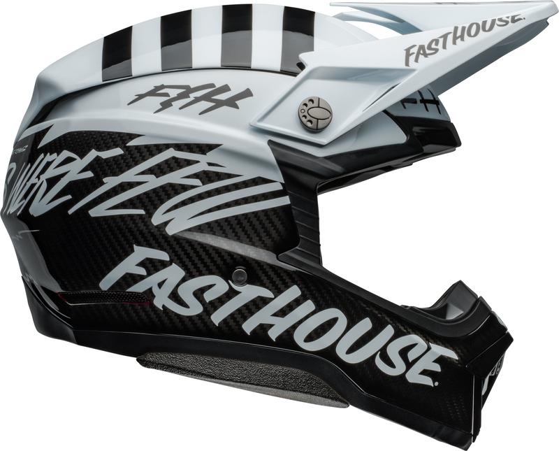 BELL Moto-10 Spherical Helm - Fasthouse Mod Squad Gloss White/Black XL