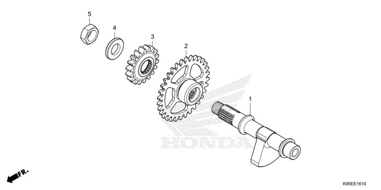 E-16-10 Ausgleicher CRF 250 Bj 2020