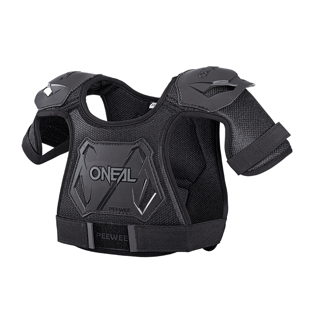O'NEAL PEEWEE CHEST GUARD BLACK M/L