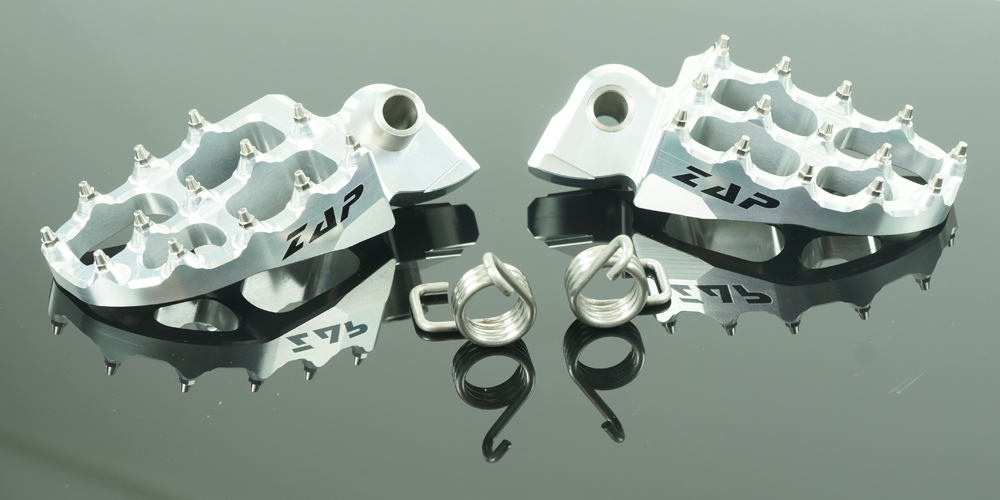 ZAP E-Peg Fußrasten Yamaha, GasGas, KTM/HSQ -16, Fantic Sliber