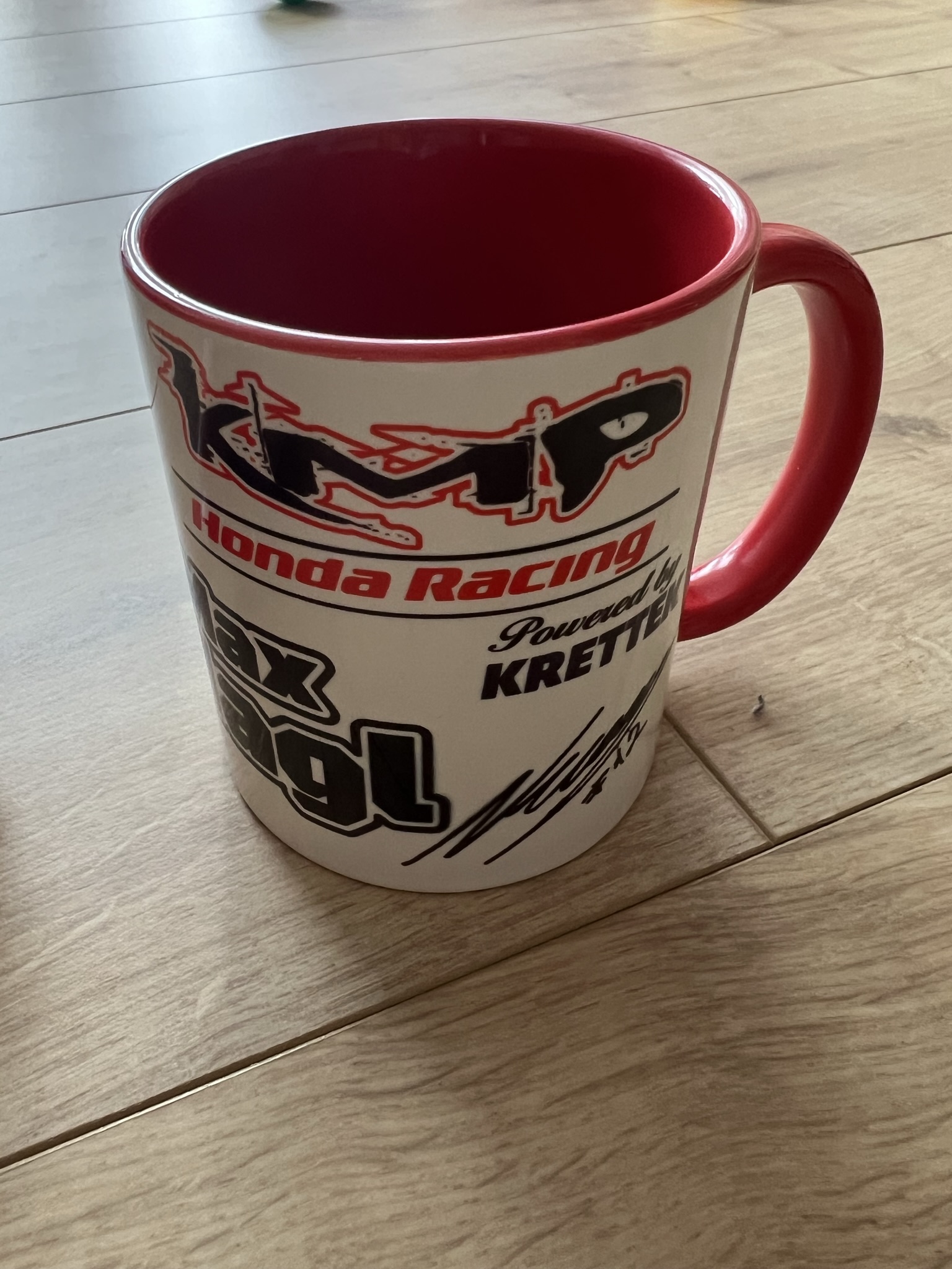 Max Nagl Kaffeetasse - KMP Honda Racing powered by Krettek