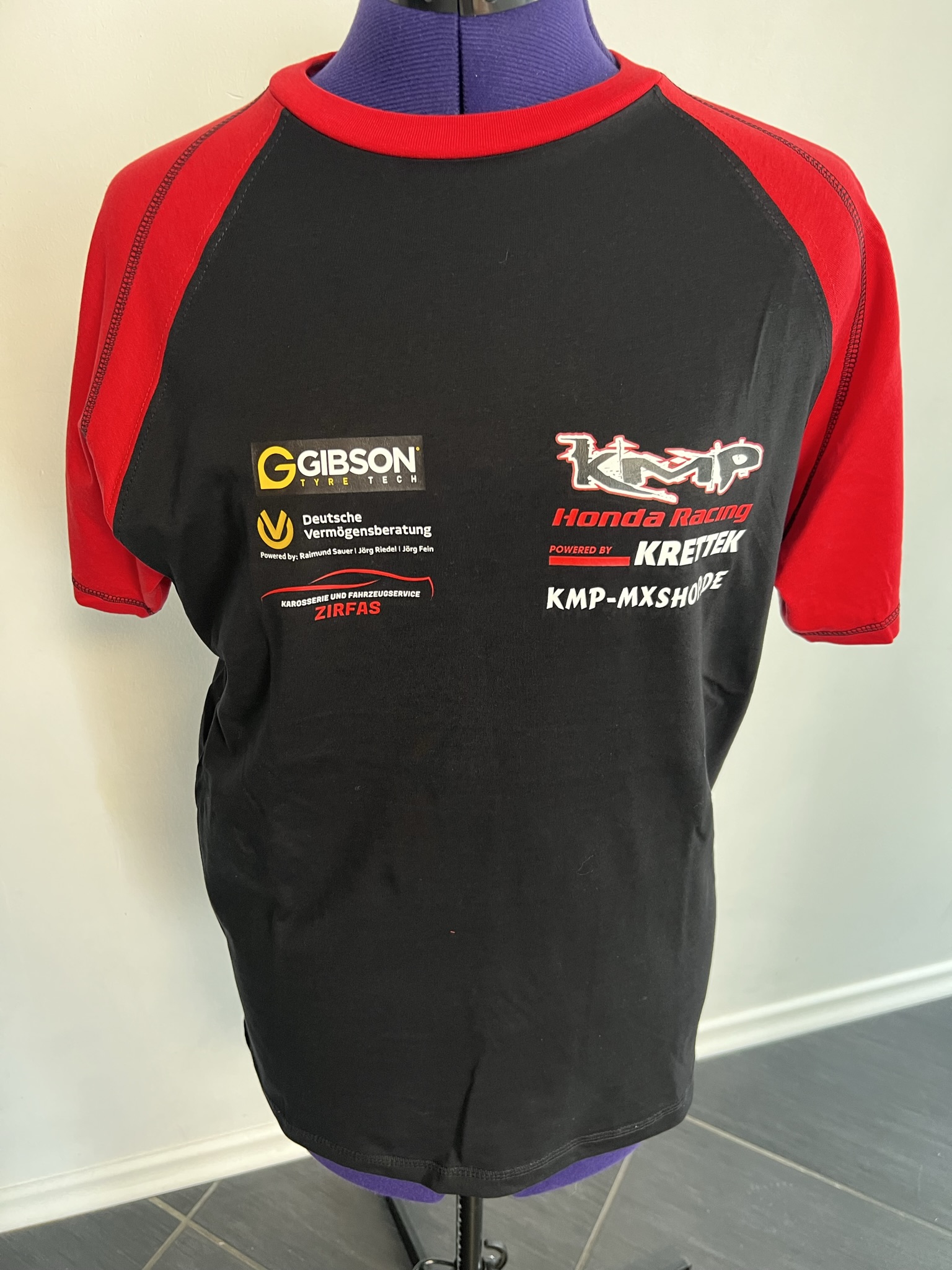KMP Honda Racing Tee - powered by Krettek -S-
