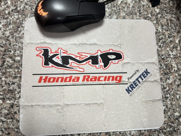 Mauspad KMP-Honda-Racing powered by Krettek