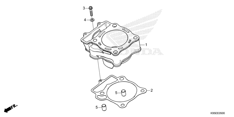 E-5 Zylinder CRF 250 Bj 2020