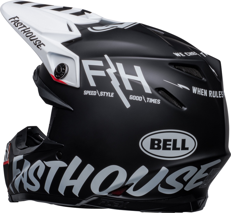 BELL Moto-9s Flex Fasthouse Crew Helm -M-