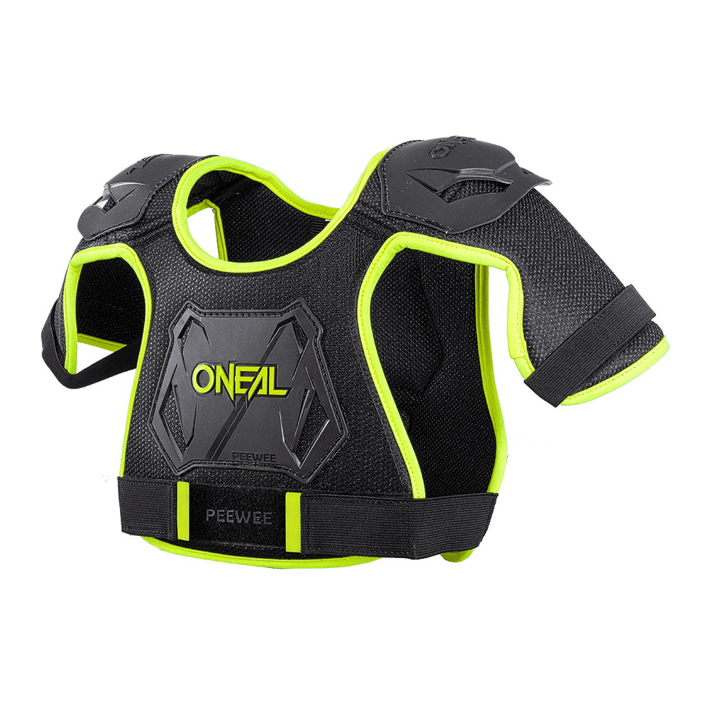 O'NEAL PEEWEE CHEST GUARD NEON YELLOW XS/S