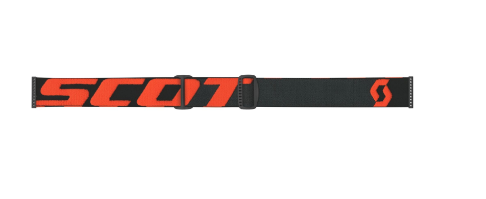 SCOTT FURY GOGGLE orange/black / orange chrome works verspiegelt