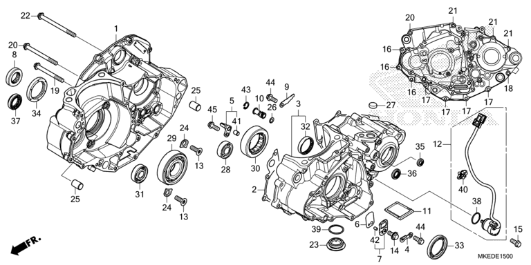 E-15 Kurbelgehäuse CRF 450 Bj 2023