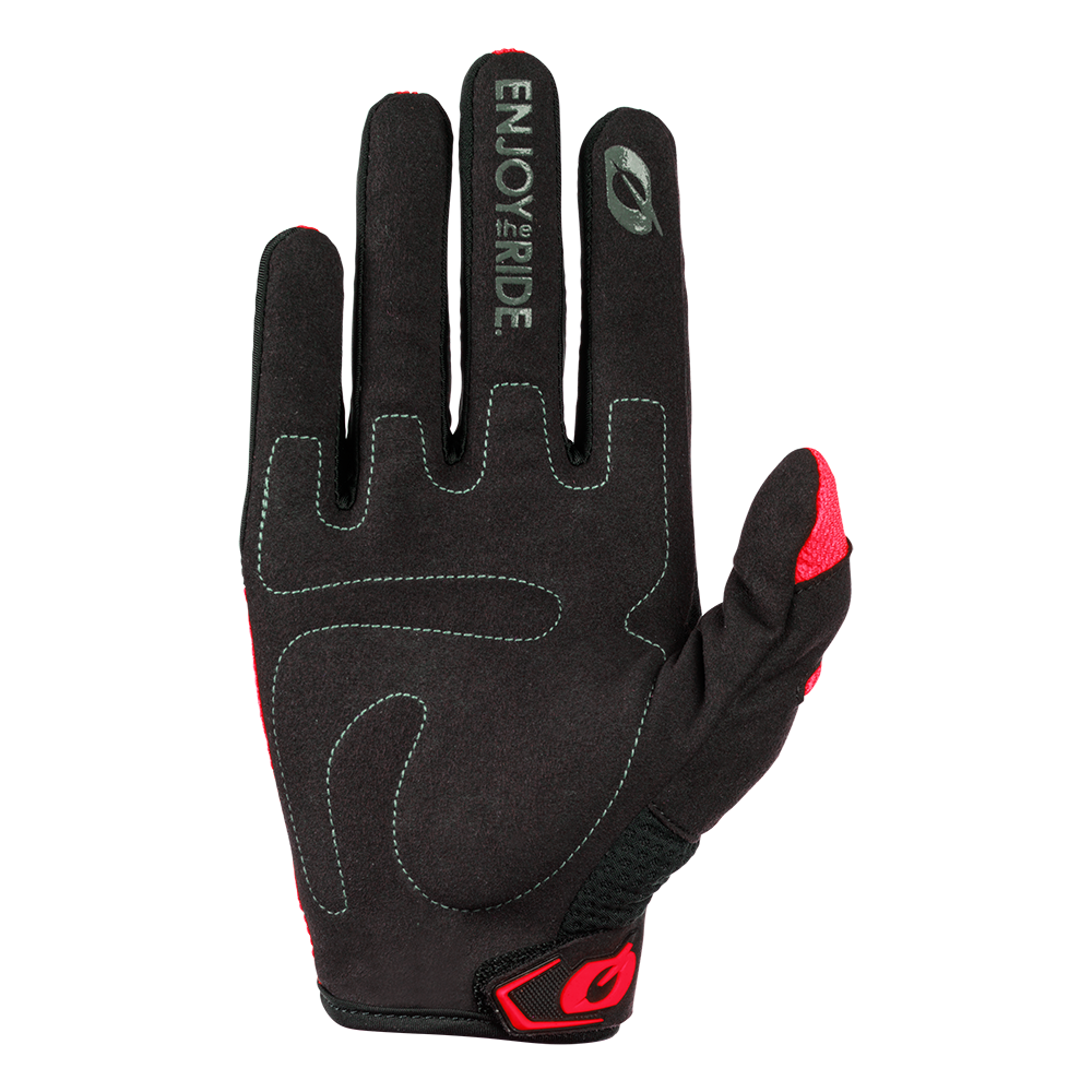 O'NEAL ELEMENT YOUTH GLOVE RACEWEAR BLACK/RED XL