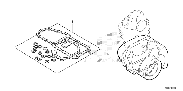 EOP-2 Dichtung Satz B CRF 250 Bj 2024