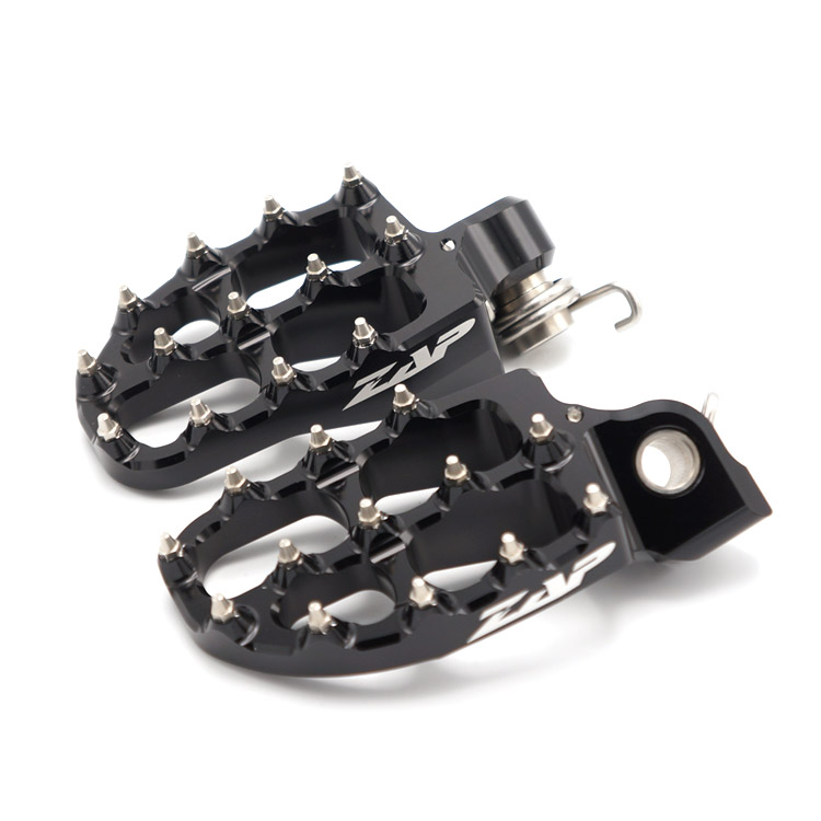 ZAP E-Peg Fußrasten Yamaha, GasGas, KTM/HSQ -16, Fantic Schwarz