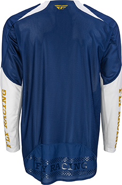 Fly MX-Jersey Evolution Navy-White-Gold -M-