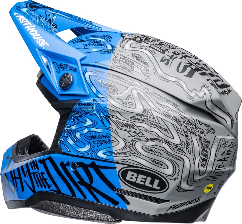 BELL Moto-10 Spherical Helm Fasthouse DID -XL-