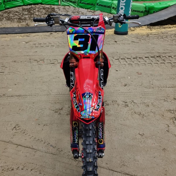 CHROM DESIGN - KMP-Honda Racing CRF450-19 powered by Krettek