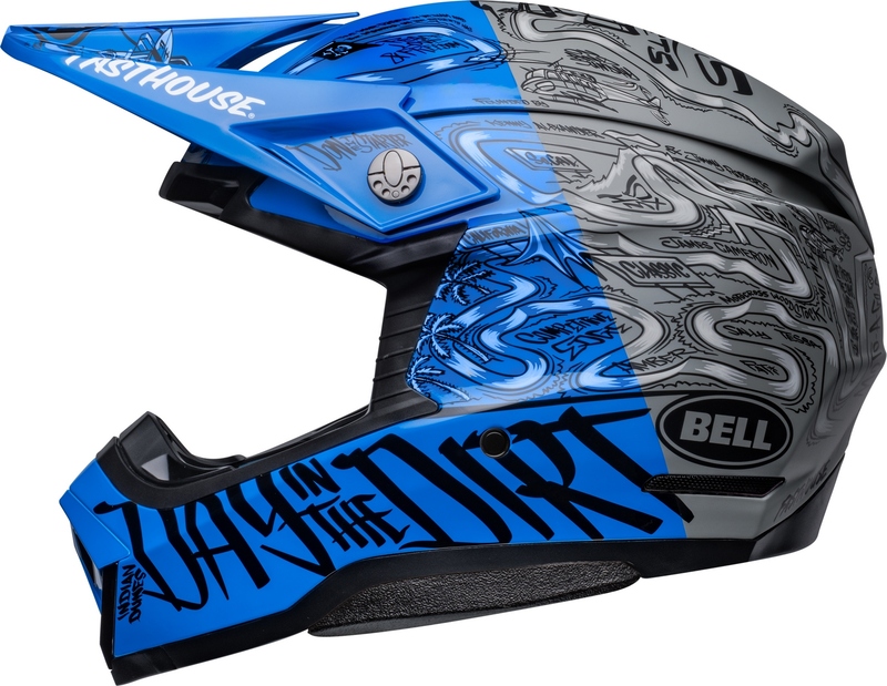 BELL Moto-10 Spherical Helm Fasthouse DID -XL-