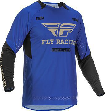 Fly MX-Jersey Evolution Blue-Black -M-