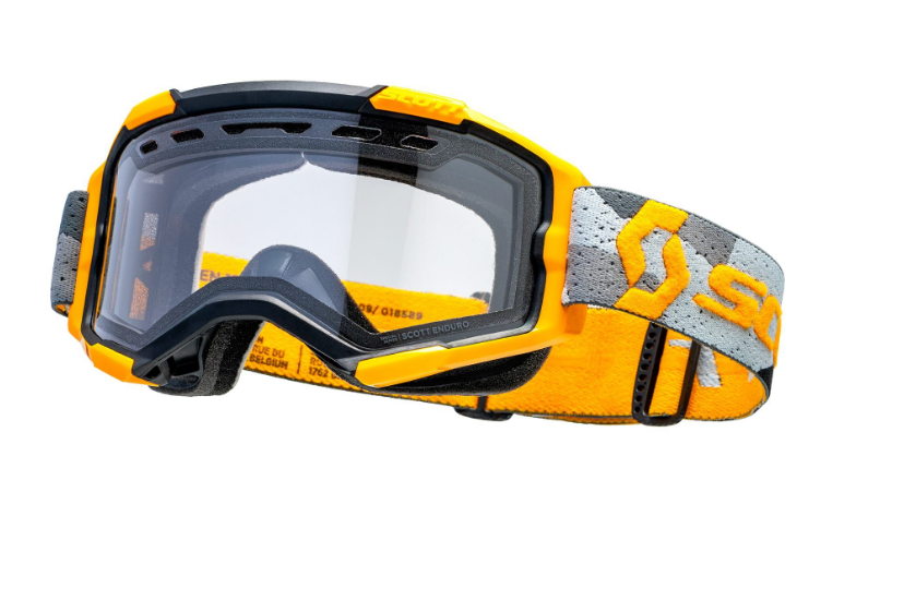 SCOTT FURY ENDURO BRILLE camo grey/yellow ungespiegelt