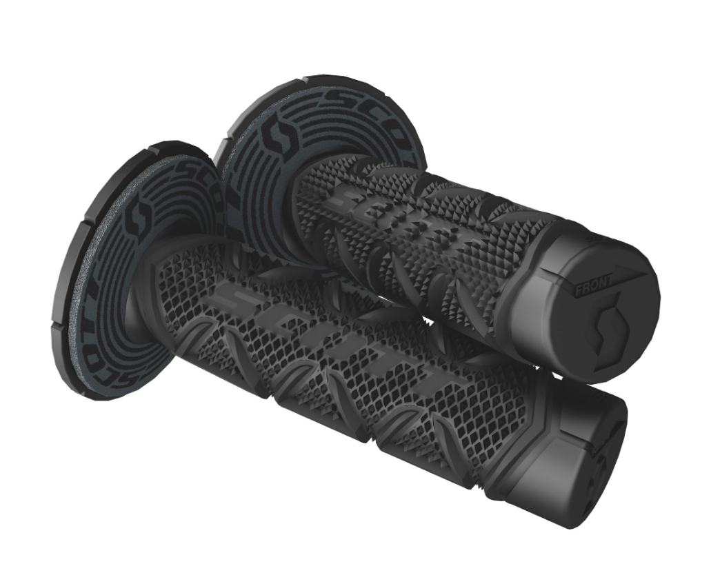 SCOTT DIAMOND + DONUT GRIP -schwarz-