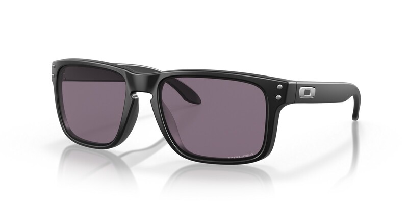 OAKLEY Holbrook Sonnenbrille Gestell Mattschwarz - Gläser Prizm Grey