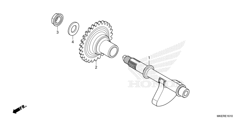 E-16-10 Ausgleicher CRF 450 Bj 2022