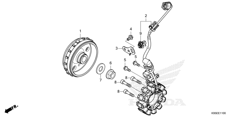 E-11 Generator CRF 250 Bj 2023