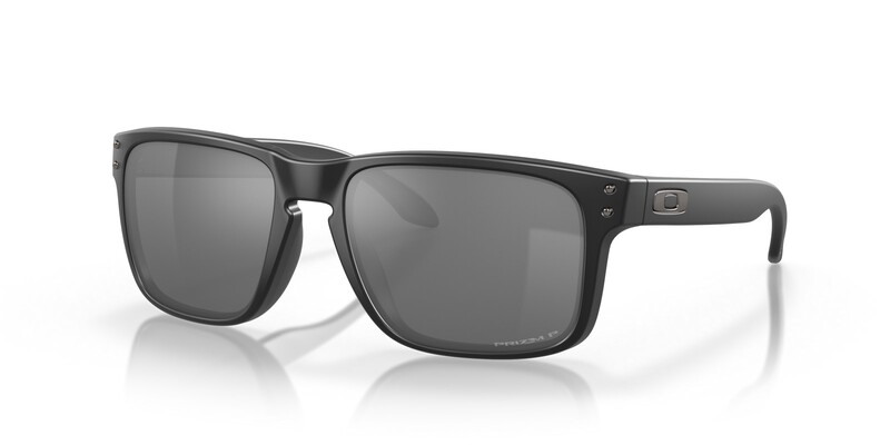 OAKLEY Holbrook Sonnenbrille Gestell Mattschwarz - Gläser Prizm Schwarz Polarized