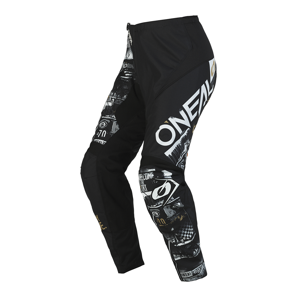 O'NEAL ELEMENT PANTS ATTACK BLACK/WHITE 32