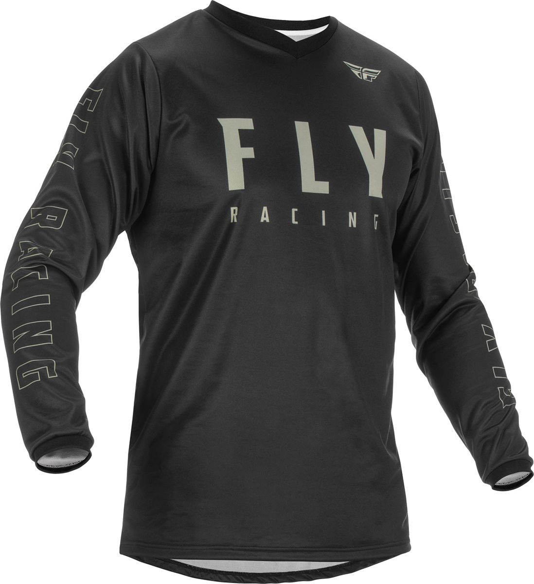 Fly MX-Jersey F-16 Black-Grey -L-