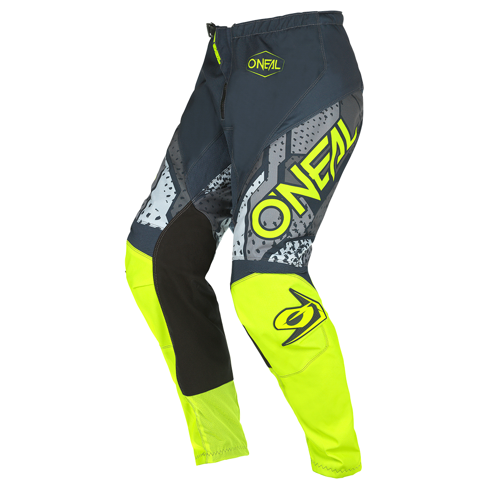 O'NEAL ELEMENT PANTS CAMO GRAY/NEON YELLOW 36