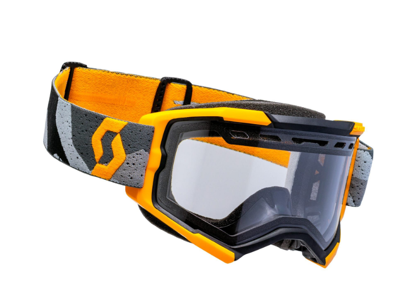 SCOTT FURY ENDURO BRILLE camo grey/yellow ungespiegelt