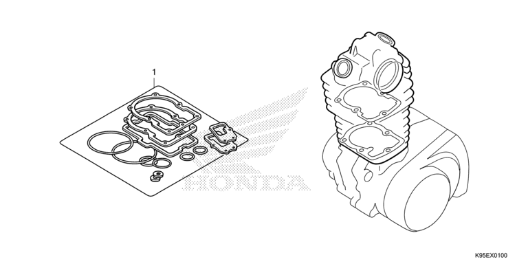 EOP-1 Dichtung Satz A CRF 250 Bj 2023