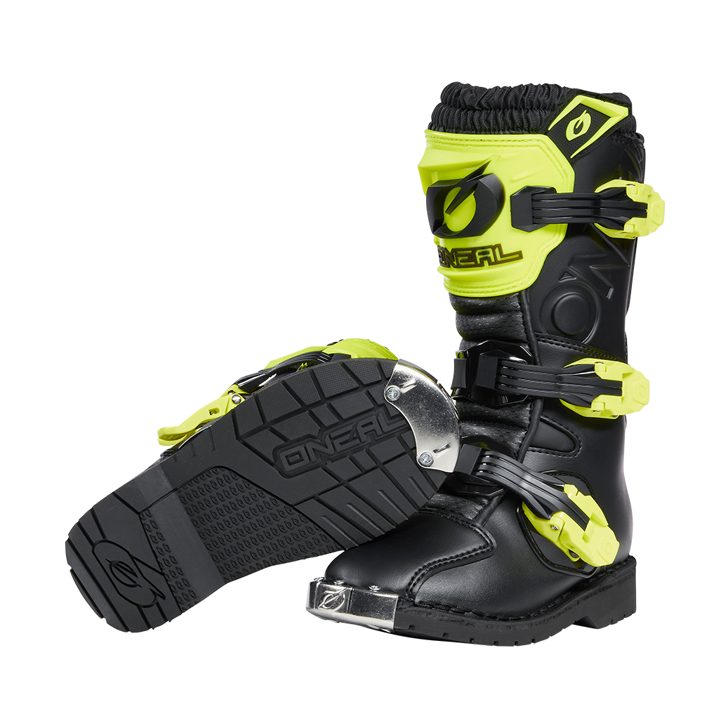 O'NEAL RIDER PRO YOUTH BOOT NEON YELLOW -33-