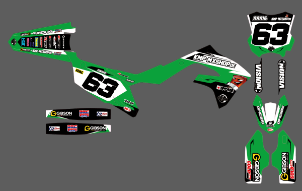 KMP Dekor Kawasaki KXF 450 2024