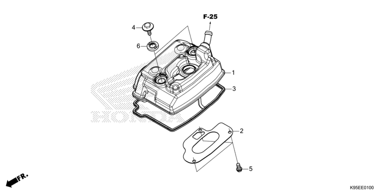 E-1 Zylinderkopfdeckel