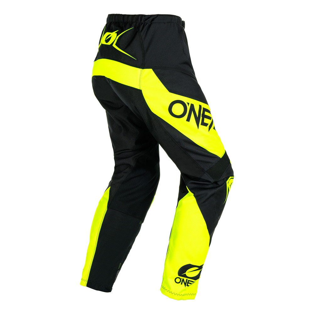 O'NEAL ELEMENT PANTS RACEWEAR BLACK/NEON YELLOW 36