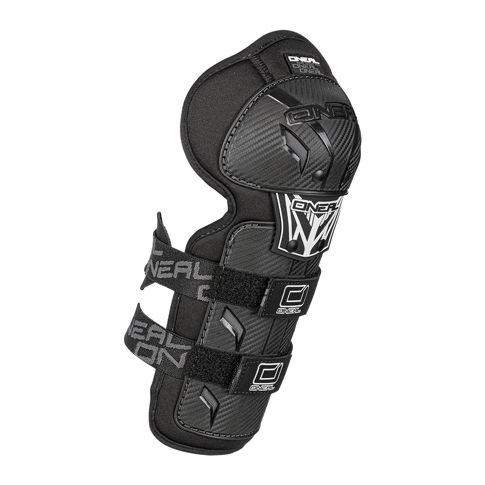 O'NEAL PRO III CARBON LOOK KNEE GUARD BLACK One Size